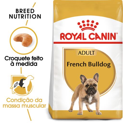 French Bulldog Adult para C&atilde;es Bulldog Franc&ecirc;s Adultos