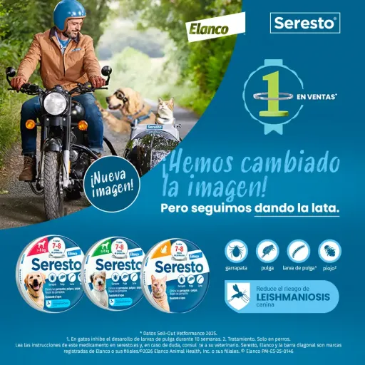 Seresto Collar Antiparasitario para Gatos