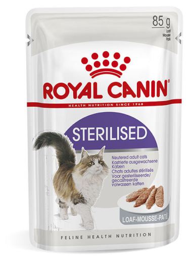 ALIMENT HUMIDE CHAT PURINA ONE CHAT STÉRILISÉ : SAUMON, DINDE - 4X85 G