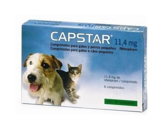 Capstar 11,4 mg para Perros Peque&ntilde;os y Gatos