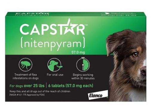 Capstar 57 mg für große Hunde