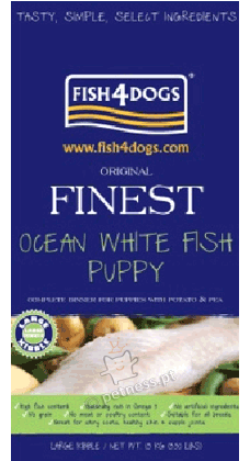Finest Puppy Ocean White Fish