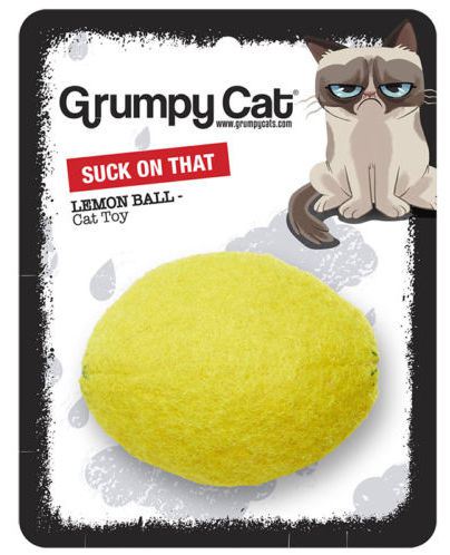 Grumpy Cat Lemon Ball