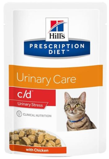 Feline C/d Pouch Urinary Stress Sobre