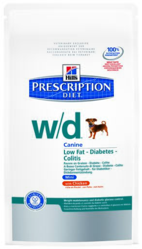 Prescription Diet Canine w/d Mini Dog Prescription Diet Canine w/d Mini Dog