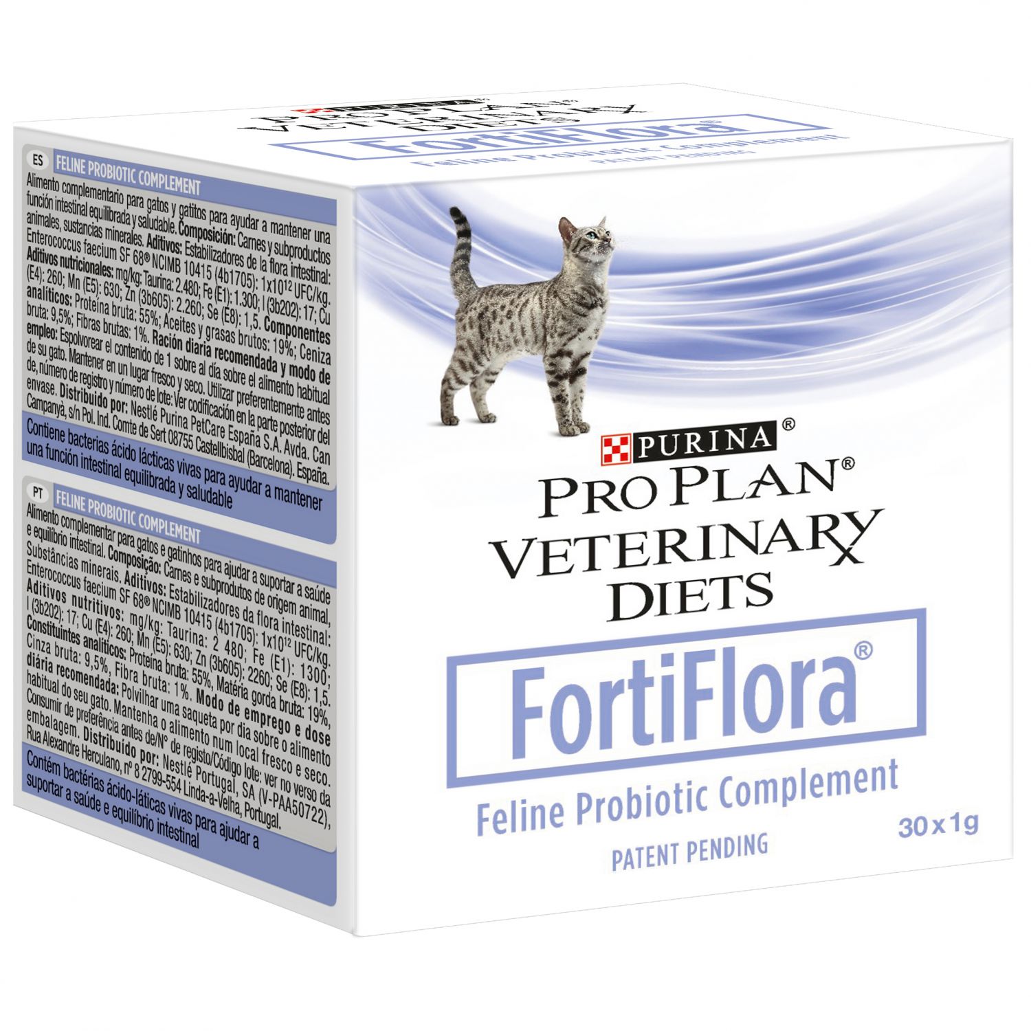 Pro Plan Veterinary Diets FortiFlora Feline Probiotic Complement ...