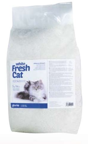 Areia Aglutinante Fresh Cat White 5Kg Areia Aglutinante Fresh Cat White 5Kg
