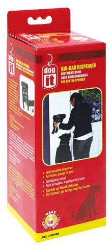 Dispensador + 50 Sacos Biodegradáveis com Asas Dispensador + 50 Sacos Biodegradáveis com Asas