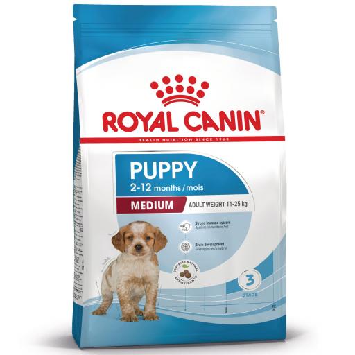 Royal Canin Medium Puppy Pienso para Cachorros de Razas Tamaño Mediana Royal Canin Medium Puppy Pienso para Cachorros de Razas Tamaño Mediana