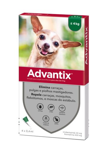 Pipetas Antiparasitárias 40 (Menos de 4Kg) Pipetas Antiparasitárias 40 (Menos de 4Kg)