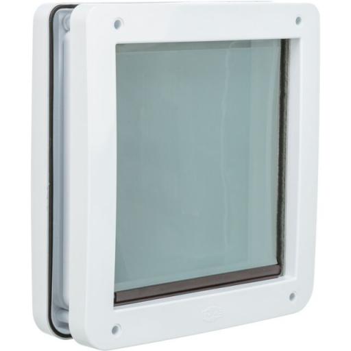 Trixie Puerta Perros 2 Posiciones, M-Xl, Blanco