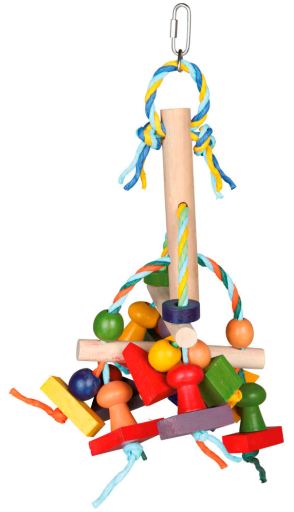 Brinquedo Colorido em Madeira 31 cm