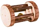 Giocattolo Cilindroo in Legno per Porcellini D'india e Conigli 7 cm