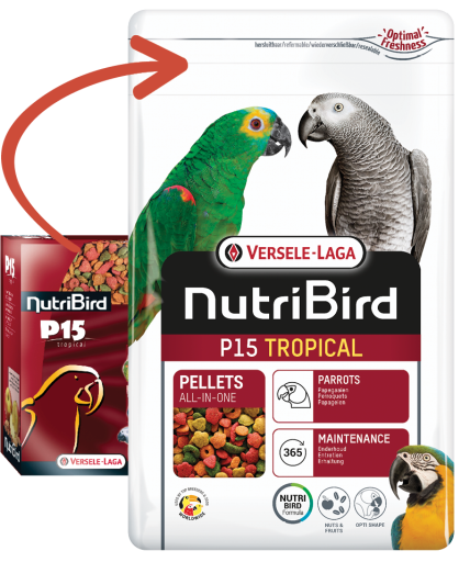 Nutribird P15 Tropical Maintenance - Petness Vanuatu