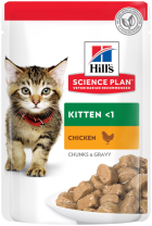 Hsp Kitten Sachet Repas pour Chatons au Poulet 85 gr