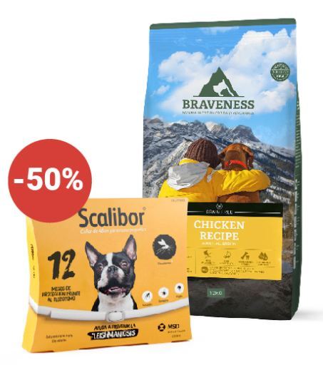 Braveness Grain Free Chicken&Rice Recipe Small Collar Braveness Grain Free Chicken&Rice Recipe Small Collar