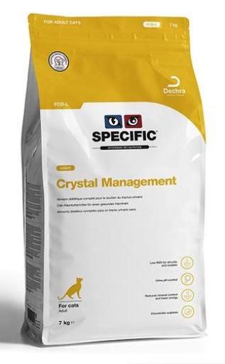 crystal management cat food