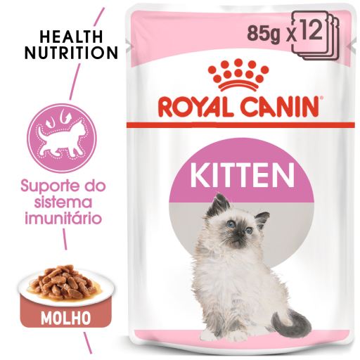 Kitten Alimento Húmido em Molho para Gatinhos