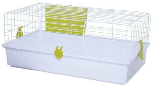Basic Cage for Rabbits and Guinea Pigs in Grey