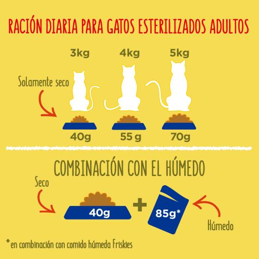 Purina Friskies Sterilisierte Katze denken Truthahn und Gem&uuml;se