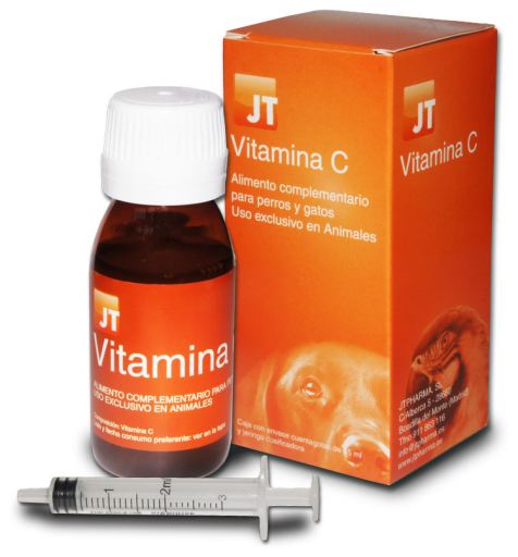 Vitamina C para C&atilde;es, Gatos e Animais Ex&oacute;ticos