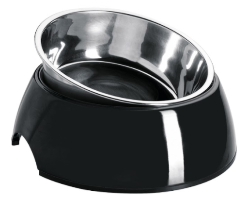 Hunter Melamine Feeding Bowl Black