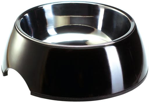 Hunter Melamine Feeding Bowl Black