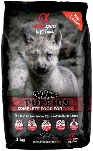 alpha spirit soft food puppies