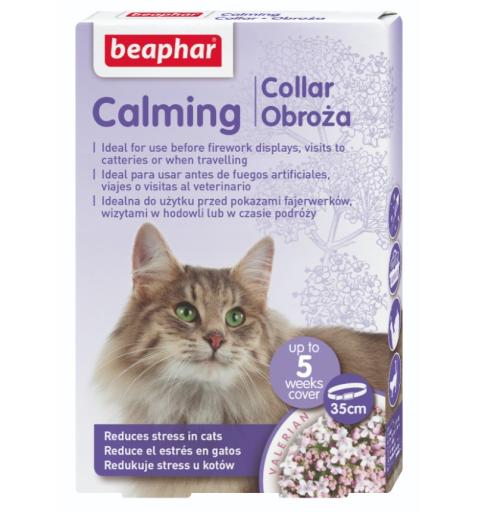 Coleira de comportamento calmante para gatos