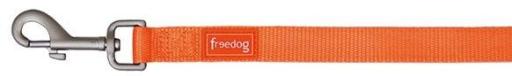 Freedog Poign&eacute;e Nylon couleur Fluo Orange Fluor pour chiens