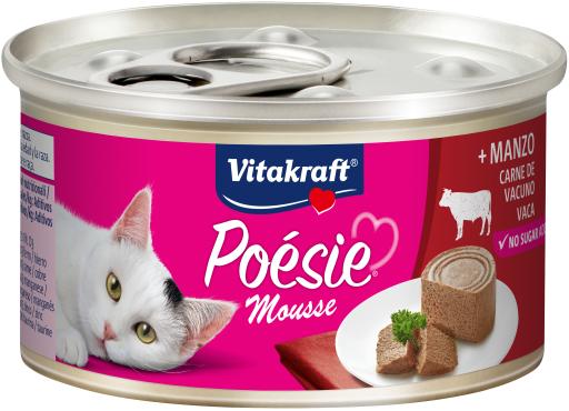 Vitakraft Po&eacute;sie Mousse de ternera