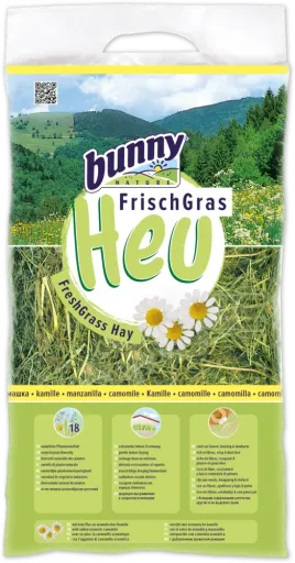 Bunny Heno Fresco con Manzanilla para Roedores