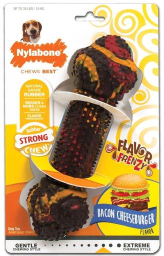 Nylabone Strong Chew Bacon Cheesburger
