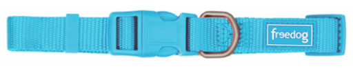 Freedog Collar Basic de Nylon Azul Turquesa