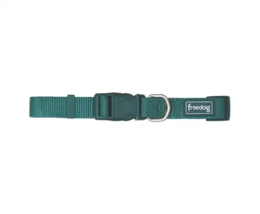 Freedog Collar Basic de Nylon Verde