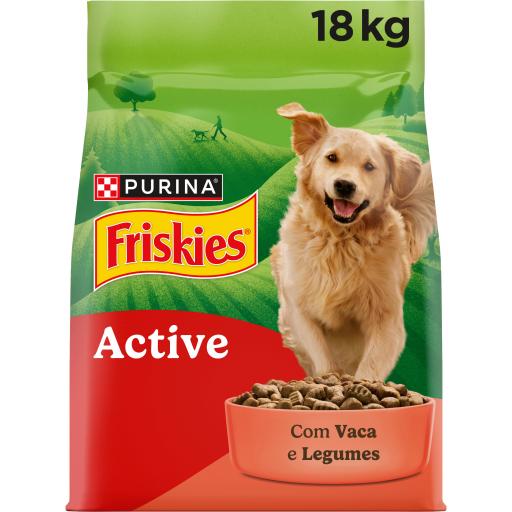 Purina Friskies Cibo Secco Active Carne
