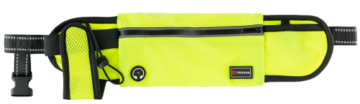 Freedog Cintur&oacute;n con Correa Jogging Ultratrail Amarillo Neon