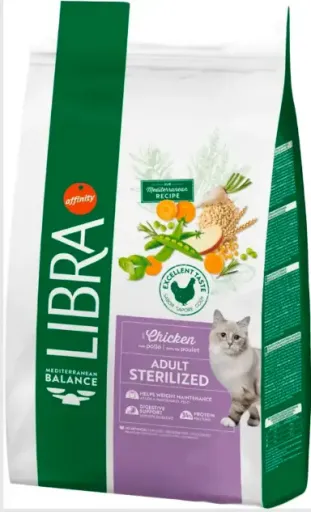 Libra Cat Sterilized Chicken & Barley