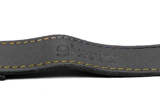 Gloria Pets Black Nobuk Leather Correa