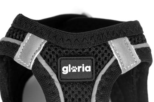 Gloria Pets Arnés/Vestido Air Mesh Trek Star negro