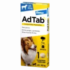 AdTAb Tableta Masticable Antiparasitaria para Perros (>22-45 kg) 1 comprimido (900mg)