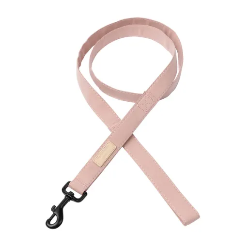 FuzzYard Life Cotton Soft Blush Dog Leash, Pink