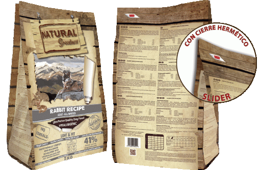 Natural Greatness Adult Light & Fit Rabbit Recipe Ultra Premium Hipoalergénica, com Coelho Natural Greatness Adult Light & Fit Rabbit Recipe Ultra Premium Hipoalergénica, com Coelho