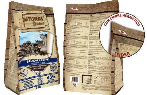 Natural Greatness Salmon Recipe Ultra Premium Hipoalergénica, com Salmão Natural Greatness Salmon Recipe Ultra Premium Hipoalergénica, com Salmão