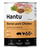 Comida H&uacute;mida Natural para C&atilde;es Adultos com Porco Ib&eacute;rico, Frango, Lentilhas e Batatas 400 gr