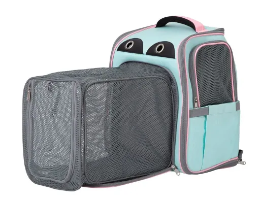 Freedog Zaino da trasporto Fuji con scomparto Rosa e Blu 