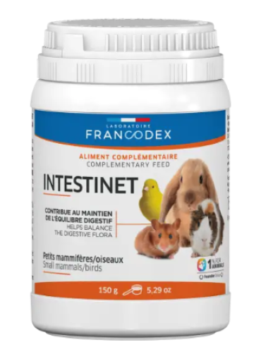 Francodex Intestinet Supplement to Protect Flora in Rodents