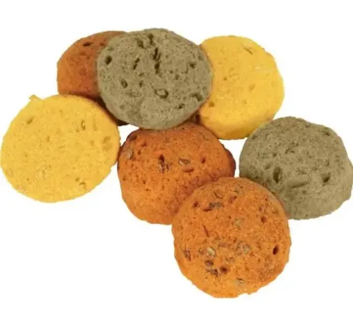 Zolux Snacks Crujientes Nature de Zanahoria y Alfalfa para Roedores