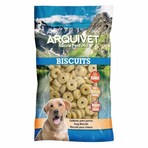 Arquivet Galletas Natural Rings para Perros
