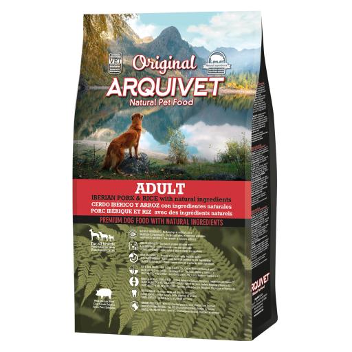 Arquivet Pienso Original Cerdo Ib&eacute;rico y Arroz para Perros